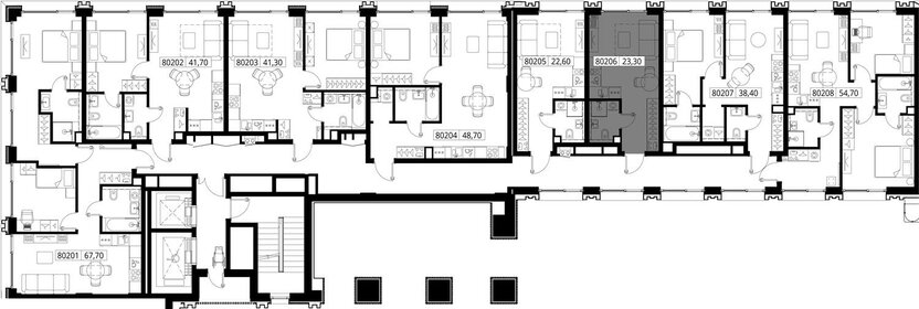 Квартира 23,3 м², студия - изображение 2