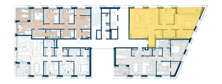 127 м², 4-комнатные апартаменты 76 200 000 ₽ - изображение 144