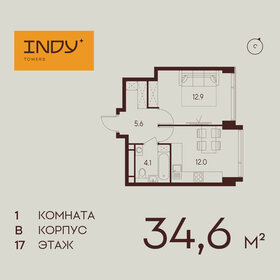33 м², 1-комнатные апартаменты 18 000 000 ₽ - изображение 123