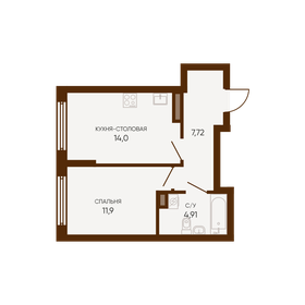 43,5 м², 1-комнатная квартира 3 090 000 ₽ - изображение 115