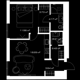 Купить однокомнатную квартиру с современным ремонтом в ЖК «СОЮЗ» в Москве и МО - изображение 3