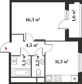 33,7 м², 1-комнатная квартира 9 300 000 ₽ - изображение 93