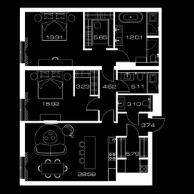 111,5 м², 2-комнатная квартира 66 788 500 ₽ - изображение 36