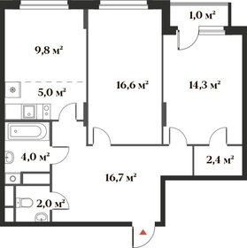 82,9 м², 3-комнатная квартира 14 900 000 ₽ - изображение 33