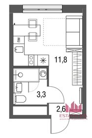 Квартира 17,7 м², студия - изображение 1