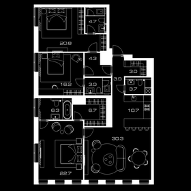 123 м², 4-комнатные апартаменты 110 000 000 ₽ - изображение 88