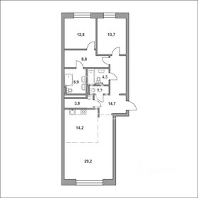 110,9 м², 3-комнатная квартира 133 000 000 ₽ - изображение 104