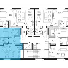 Квартира 157,6 м², 3-комнатные - изображение 2