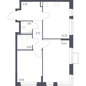 34,2 м², 2-комнатная квартира 8 190 000 ₽ - изображение 94