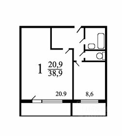 38 м², 1-комнатная квартира 13 500 000 ₽ - изображение 92