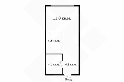 Квартира 26,9 м², студия - изображение 1