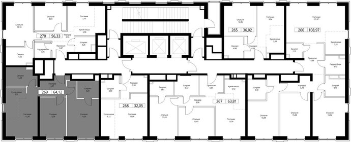 74,1 м², 2-комнатная квартира 31 520 784 ₽ - изображение 99