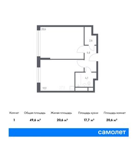 47 м², 2-комнатная квартира 24 500 000 ₽ - изображение 144