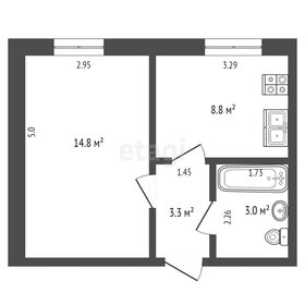 Квартира 30,8 м², 1-комнатная - изображение 2