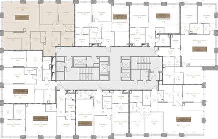 Квартира 133 м², 3-комнатная - изображение 2