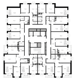 56,4 м², 2-комнатная квартира 20 275 800 ₽ - изображение 9