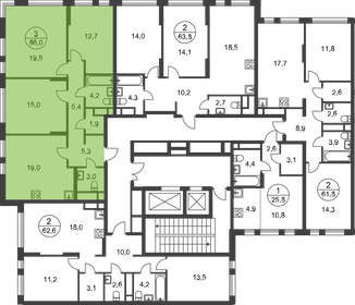 86 м², 3-комнатная квартира 21 235 116 ₽ - изображение 76