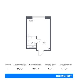 18,6 м², апартаменты-студия 9 600 000 ₽ - изображение 116