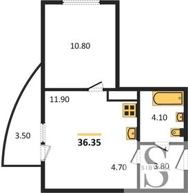 30 м², 1-комнатная квартира 6 450 000 ₽ - изображение 148