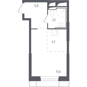 Квартира 51,2 м², 1-комнатные - изображение 1