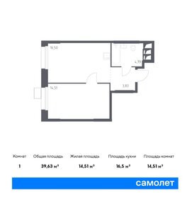 39,6 м², 1-комнатные апартаменты 8 900 000 ₽ - изображение 88