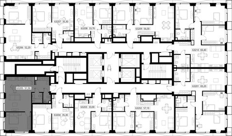 Квартира 51,5 м², 1-комнатная - изображение 2