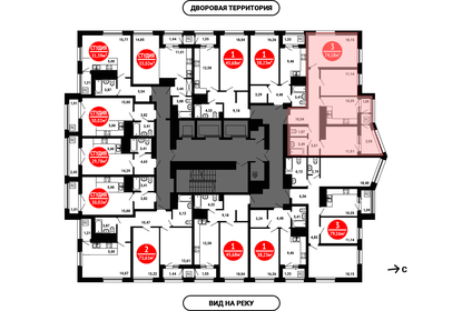 Квартира 74,2 м², 3-комнатная - изображение 2