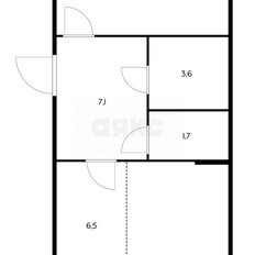 Квартира 46 м², 2-комнатная - изображение 1