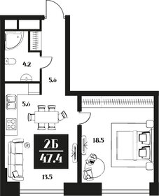 165,1 м², 4-комнатная квартира 185 000 000 ₽ - изображение 77