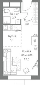 31 м², 1-комнатная квартира 14 700 000 ₽ - изображение 101