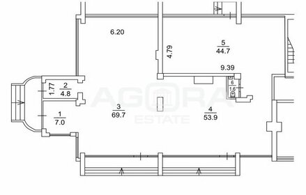 181,7 м², торговое помещение - изображение 4