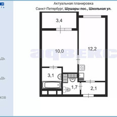 Квартира 31 м², 1-комнатная - изображение 1