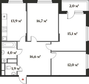 59,8 м², 2-комнатная квартира 29 669 604 ₽ - изображение 33