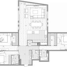 Квартира 174,1 м², 3-комнатная - изображение 2