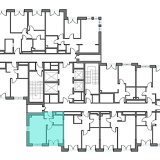 Квартира 36,8 м², 1-комнатная - изображение 2