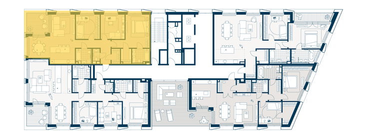 127 м², 4-комнатные апартаменты 76 200 000 ₽ - изображение 158