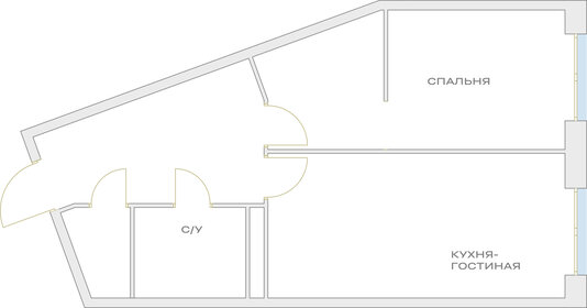 50,8 м², 2-комнатная квартира 10 332 318 ₽ - изображение 41