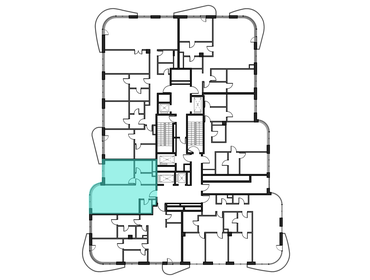 55,6 м², 2-комнатная квартира 26 900 000 ₽ - изображение 147