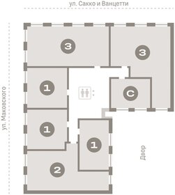 Квартира 69 м², 2-комнатная - изображение 2