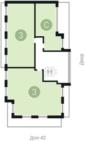 Квартира 185,1 м², 3-комнатная - изображение 2