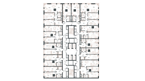 72 м², 3-комнатные апартаменты 28 468 800 ₽ - изображение 37