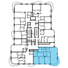 Квартира 141,7 м², 3-комнатная - изображение 3