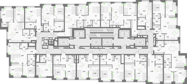 69 м², 3-комнатные апартаменты 24 000 000 ₽ - изображение 111