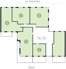 Квартира 138,3 м², 2-комнатная - изображение 2