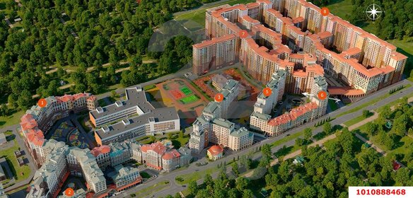 45,6 м², 2-комнатная квартира 12 300 000 ₽ - изображение 34