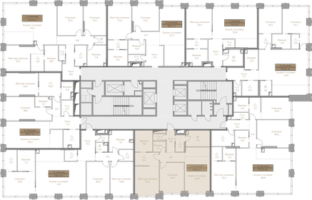 89,5 м², 2-комнатная квартира 118 299 000 ₽ - изображение 97