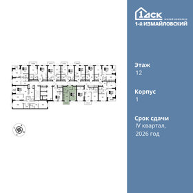 42,3 м², 1-комнатная квартира 12 699 999 ₽ - изображение 137