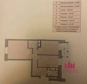 Квартира 55 м², 2-комнатная - изображение 1