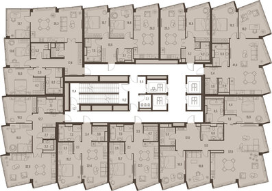 Квартира 57,8 м², 2-комнатная - изображение 2