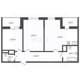91,4 м², 3-комнатная квартира 21 400 000 ₽ - изображение 111